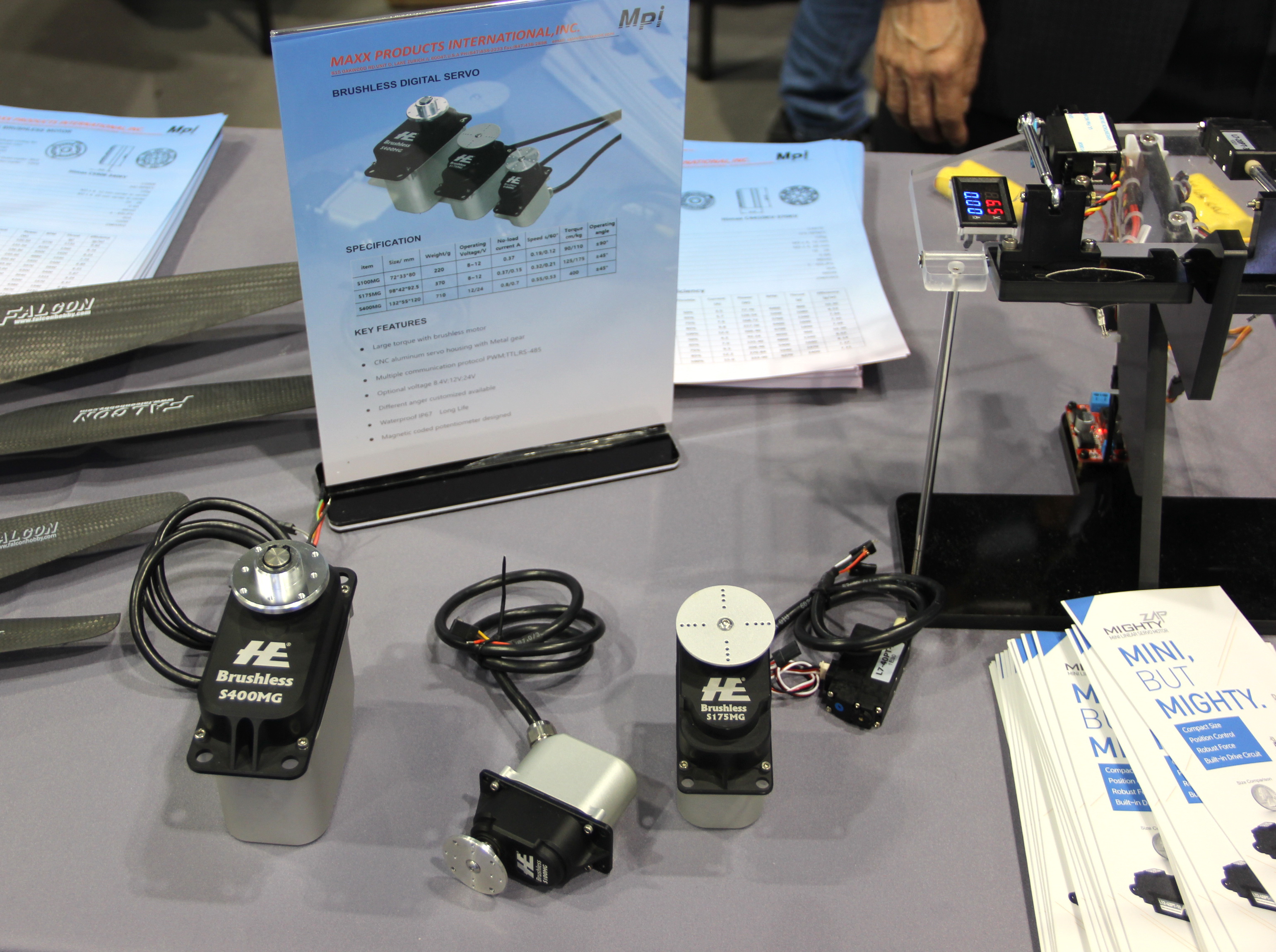 Maxx Products (MPI) Brushless Servos The National Robotics Education